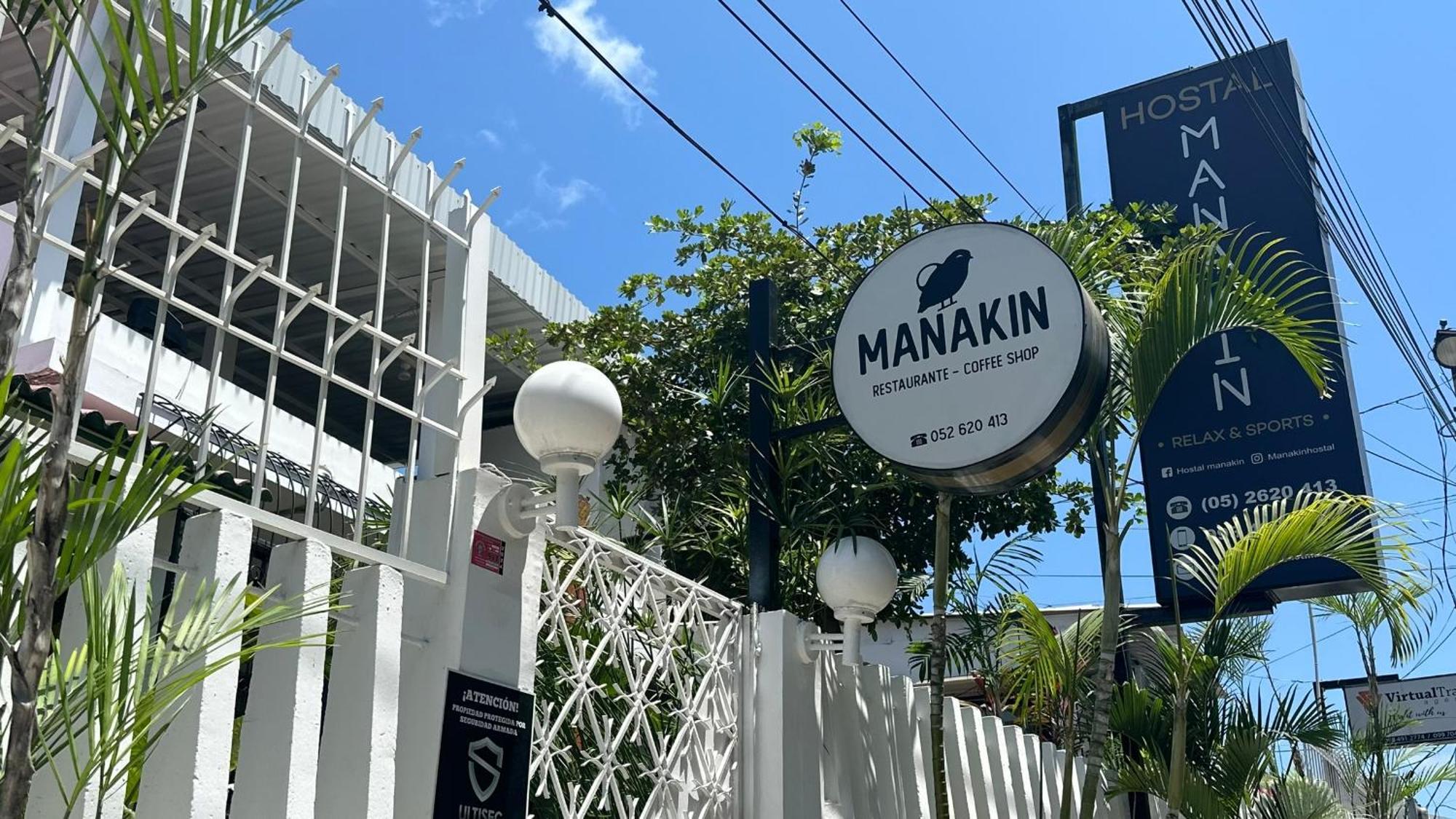 Manakin Hostal & Resto Manta Eksteriør billede